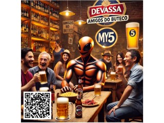 My5, 31 9 8635 0786, Cerveja Devassa em Belo Horizonte, Plaquinha Pix